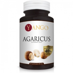 Agaricus - ekstrakt 40% polisacharydów - 90 kapsułek