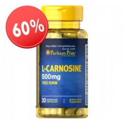 L-Karnozyna 500 mg / 30 kaps  Puritans Pride