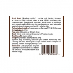 Reishi - ekstrakt 40% polisacharydów - 90 kapsułek