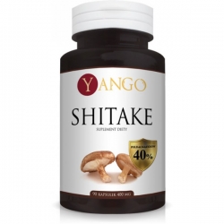 Shitake - ekstrakt 40% polisacharydów - 90 kapsułek