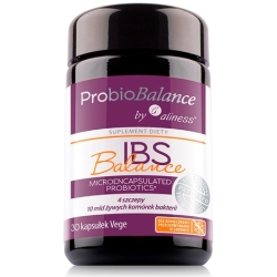 ProbioBALANCE, Probiotyk IBS Balance 10 mld. x 30 vege caps Aliness