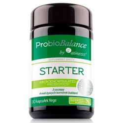 ProbioBALANCE, Probiotyk STARTER 4 mld. x 30 vege caps - Aliness