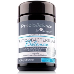 ProbioBALANCE, Probiotyk Bifidobacterium Balance 10 mld. x 30 vege caps- Aliness