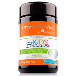 ProbioBALANCE, Probiotyk KIDS Balance 5 mld. x 30 vege caps  Aliness