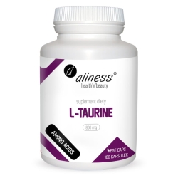 L-Taurine 800 mg x 100 Vege caps . - Aliness