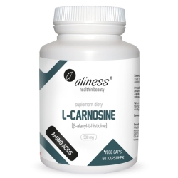 L-CARNOSINE 500 mg x 60 Vege caps  - Aliness