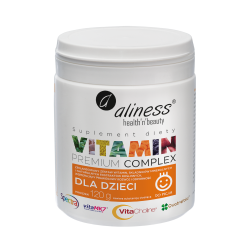 Premium Vitamin Complex dla dzieci, proszek 120g  - Aliness