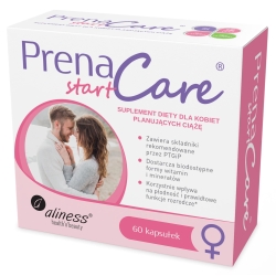 PrenaCare® START dla kobiet x 60 Vege caps   - Aliness