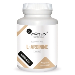 L-Arginine 800 mg x 100 Vege caps.  - Aliness