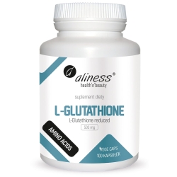 L-Glutathione reduced 500 mg x 100 Vege caps. - Aliness