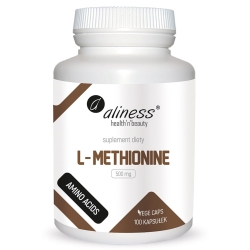 L-Methionine 500 mg x 100 Vege caps. - Aliness