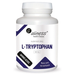 L-Tryptophan 500 mg Vege caps. - Aliness