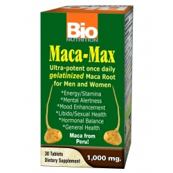 Maca -Max-Żelatynizowana-30kapsułek-Bio Nutrition