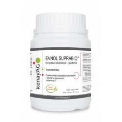 Kompleks tokotrienoli i tokoferoli (witamina E) (30 - 300 kaps) EVNOL SUPRABIO™-