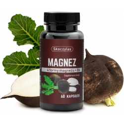 Magnez 4 formy - czarna rzepa- Skoczylas
